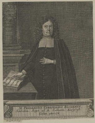 Bildnis des Fridericvs Christianvs Büchervs