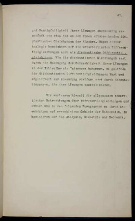 Diophantische Differentialgleichungen