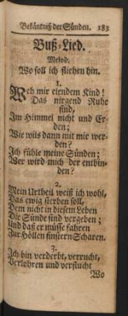 Buß-Lied