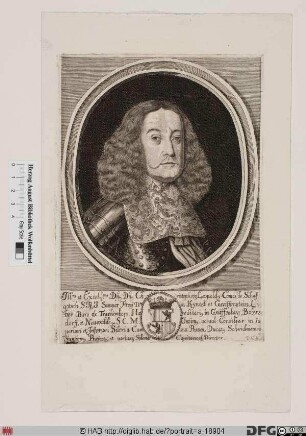 Bildnis Christoph Leopold Graf von Schaffgotsch