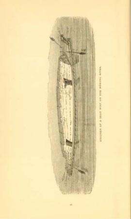 Specimen of a Shan boat on the Mékong River