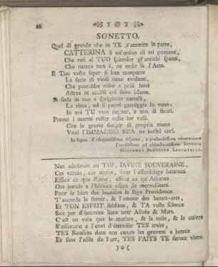 Sonetto