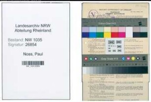 Entnazifizierung Paul Noss , geb. 25.01.1907 (Ingenieur)