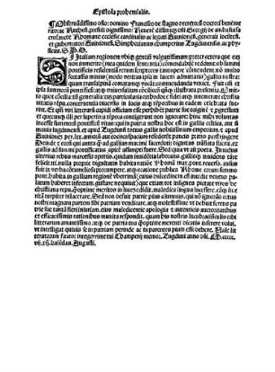 De gallis summis pontificibus.