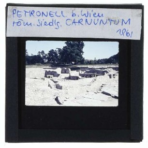 Petronell-Carnuntum, Ausgrabungsstätte Zivilstadt Carnuntum