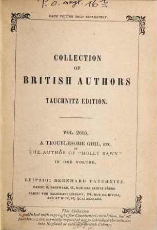 A troublesome girl : and other stories