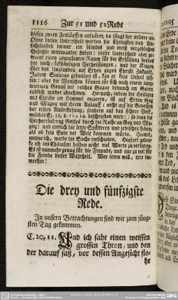 Die drey und fünfzigste Rede