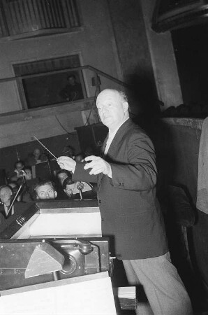 Porträt des Dirigenten Professor Erich Kleiber : Porträt von Erich Kleiber