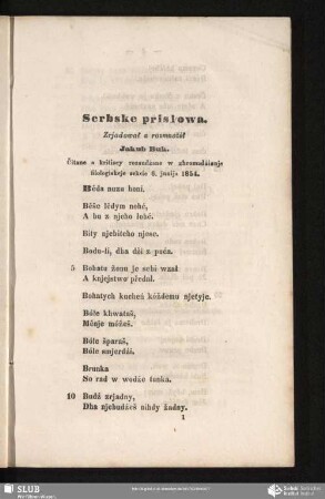 Serbske přisłowa