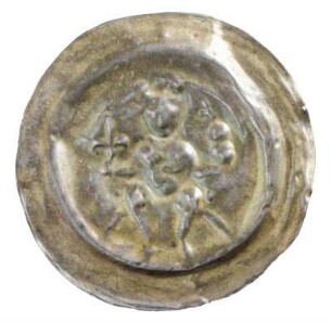 Münze, Pfennig, 1180-1190