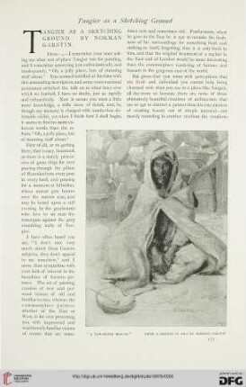 11: Tangier as a sketching ground
