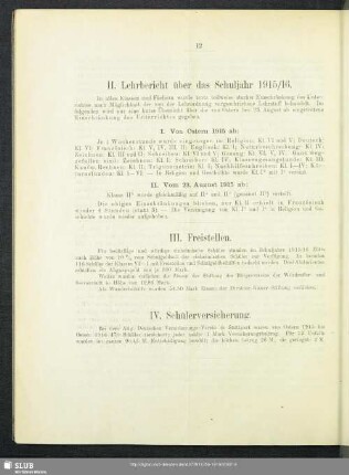III. Freistellen