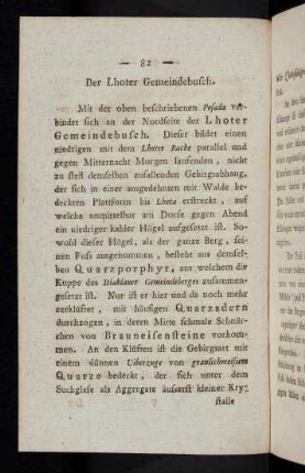 82-84, Der Lhoter Gemeindebusch