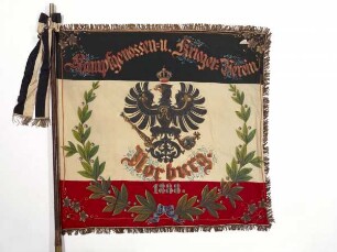 Fahne des Kampfgenossen- und Kriegervereins Norburg