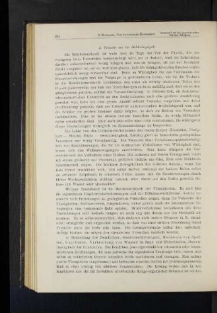 2. Versuche aus der Molekularphysik.