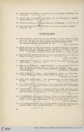 Textilien (Nr. 888-901)