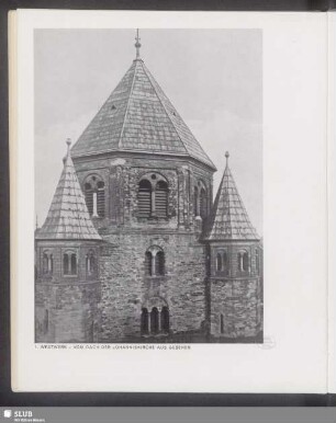 Westwerk, Vom Dach der Johanniskirche aus gesehen