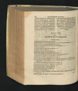 Caput III. De Ratione & modo collectandi.