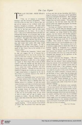 The lay figure: new year's day