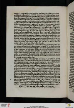 De renunciationibus beneficiorum