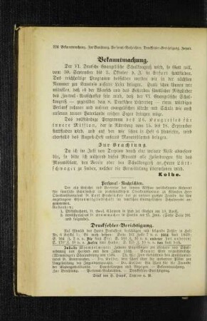 Zur Beachtung
