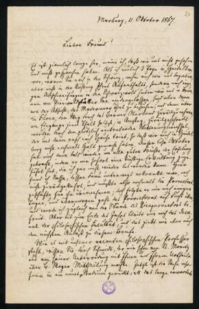 27r-28v, Brief 13: 11.10.1867