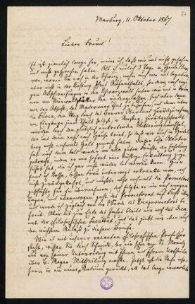 27r-28v, Brief 13: 11.10.1867