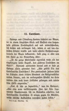 Berthold Auerbach's gesammelte Schriften. 11, Spinoza ; 2