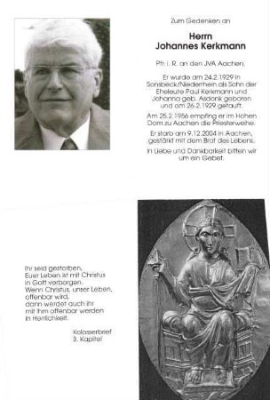 Kerkmann, Johannes