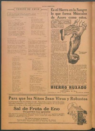 Sus manos : Para I.