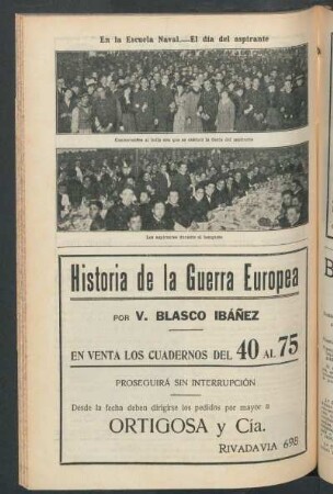 En la Escuela Naval.- El día del aspirante