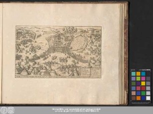 Wahre Contrafactvr Der Voestvng Papa In Vngern. Wie Die Von De[n] Christen Eröbert Vnd Eingenomen. An[n]o. 1597. den 19. Augusty