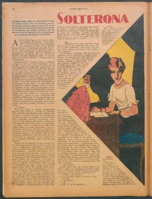 Solterona : Novela corta de Julio Franzoso
