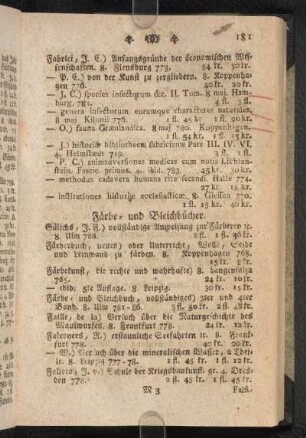 Färbe- und Bleichbücher.