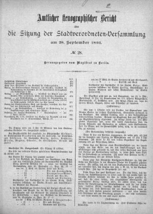 No. 28, 28. September 1893