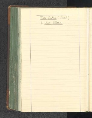 Fritz Anders (Pseud.) f. Max Allihn
