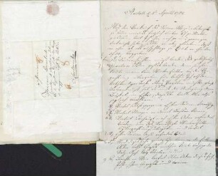 Unbekannt an Karoline Luise von Baden (Rastatt)