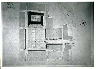 Grund, Peter; Bromberg, General - v. - Kluge - Platz; Rathaus und Platzanlage - Lageplan
