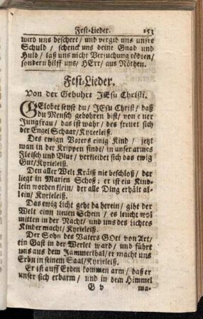 Festlieder.