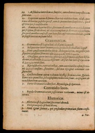 Grammaticae.