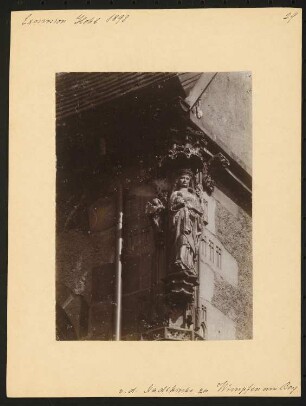 Exkursion Hehl 1898: Stadtkirche zu Wimpfen am Berg