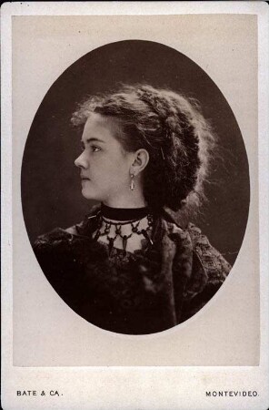 Portrait, Frau spanischer Abkunft, Montevideo