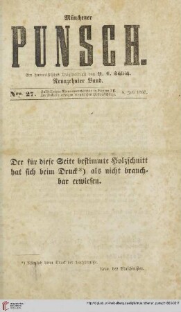Nro. 27. (8. Juli 1866)