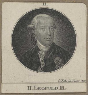 Bildnis des Leopold II., Kaiser des Römisch-Deutschen Reiches