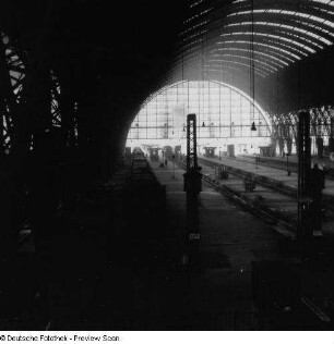 Frankfurt am Main. Hauptbahnhof, Bahnsteighalle