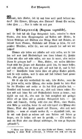 Pflanzenreich (Regnum vegetabile)