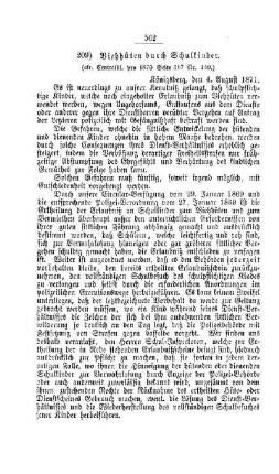 Viehhüten durch Schulkinder : [V. Elementarschulwesen]