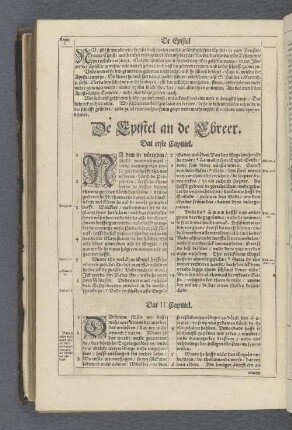 De Epistel an de Ebreer.