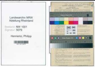 Entnazifizierung Philipp Hennerici, geb. 19.02.1893 (Beamter)