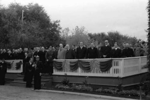 Chisinau: Tribüne des Diplomatischen Corps